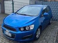 Gebraucht Chevrolet Aveo 100 PS (73 kW) 2011 Blau Kleinwagen
