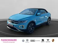 Gebraucht VW T-Roc Cabriolet Style 150 PS (110 kW) 2022 Blau Cabrio