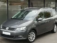 Gebraucht VW Sharan Highline 150 PS (110 kW) 2022 Indiumgrau metallic Van / Kleinbus