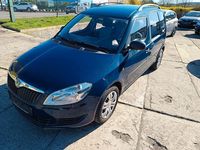 Gebraucht Skoda Roomster Plus Edition 86 PS (63 kW) 2011 Blau Van / Kleinbus