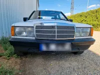 Gebraucht Mercedes 190 118 PS (86 kW) 1987 Weiß Limousine
