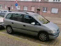 Gebraucht Opel Zafira 100 PS (73 kW) 2001 Silber Van / Kleinbus