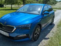 Gebraucht Skoda Scala Drive 150 PS (110 kW) 2020 Blau Kleinwagen