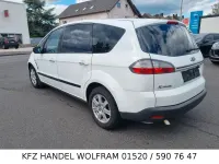 Gebraucht Ford S-MAX Titanium 116 PS (85 kW) 2009 Weiß Van / Kleinbus