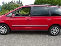 Gebraucht VW Sharan United 140 PS (102 kW) 2010 Rot Van / Kleinbus