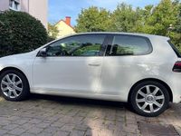 Gebraucht VW Golf VI Highline 140 PS (102 kW) 2009 Weiß Kleinwagen