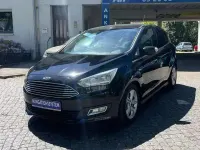 Gebraucht Ford C-MAX Titanium 125 PS (91 kW) 2016 Iridiumschwarz metallic Van / Kleinbus