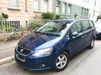 Gebraucht Seat Alhambra 140 PS (102 kW) 2011 Blau Van / Kleinbus