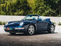 Gebraucht Porsche 993 286 PS (210 kW) 1997 Blau Cabrio