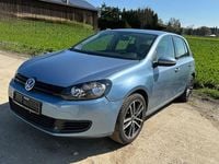 Gebraucht VW Golf VI Trendline 102 PS (75 kW) 2009 Blau Kleinwagen