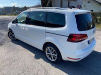 Gebraucht VW Sharan 184 PS (135 kW) 2016 Weiß Van / Kleinbus
