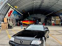 Gebraucht Mercedes SL500 320 PS (235 kW) 1994 Schwarz Cabrio