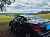 Gebraucht Peugeot 207 CC Roland Garros 111 PS (81 kW) 2013 Schwarz Cabrio