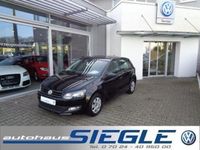 Gebraucht VW Polo 60 PS (44 kW) 2012 Schwarz Kleinwagen