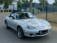 Gebraucht Mazda MX5 110 PS (80 kW) 2004 Silber Cabrio