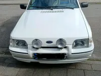Gebraucht Ford Escort Cabriolet 102 PS (75 kW) 1989 Weiß Cabrio