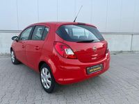 Gebraucht Opel Corsa Edition 86 PS (63 kW) 2014 Rot Kleinwagen