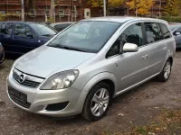 Gebraucht Opel Zafira Edition 116 PS (85 kW) 2010 Argon silber/ice silver (m2) Van / Kleinbus