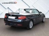 Gebraucht BMW 218 136 PS (100 kW) 2015 Schwarz ii Cabrio