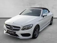 Gebraucht Mercedes C200 AMG line 184 PS (135 kW) 2017 Polarweiß Cabrio