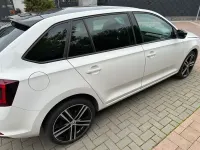 Gebraucht Skoda Rapid Ambition 110 PS (80 kW) 2015 Weiß Kleinwagen