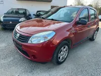Gebraucht Dacia Sandero 75 PS (55 kW) 2009 Rot Limousine