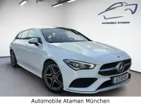 Gebraucht Mercedes CLA200 AMG line 150 PS (110 kW) 2021 Weiß Coupé