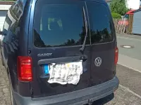Gebraucht VW Caddy 150 PS (110 kW) 2018 Blau Van / Kleinbus
