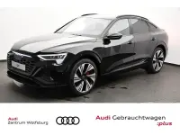 Gebraucht Audi Q8 Sportback e-tron S-Line 300 kW (408 PS) 2024 Mythosschwarz metallic SUV