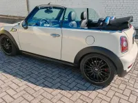 Gebraucht Mini John Cooper Works Cabriolet 211 PS (155 kW) 2010 Weiß Cabrio