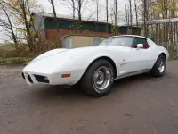 Gebraucht Corvette C3 169 PS (124 kW) 1977 Weiß Coupé