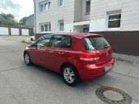 Gebraucht VW Golf VI 2010 Rot Kleinwagen