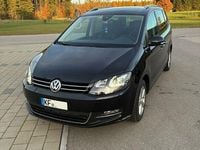 Gebraucht VW Sharan Highline 150 PS (110 kW) 2022 Schwarz Van / Kleinbus