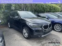 Gebraucht BMW X1 Advantage 136 PS (100 kW) 2021 Schwarz (black), solid SUV