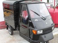Neu Piaggio APE 2025 Schwarz SUV