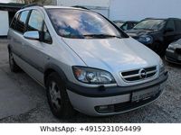 Gebraucht Opel Zafira Elegance 147 PS (108 kW) 2003 Silber Van / Kleinbus