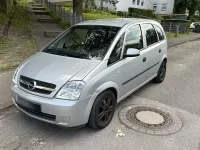 Gebraucht Opel Meriva 125 PS (91 kW) 2003 Silber Van / Kleinbus