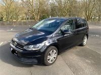 Gebraucht VW Touran 116 PS (85 kW) 2018 Schwarz Van / Kleinbus