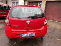 Gebraucht Dacia Sandero 87 PS (63 kW) 2008 Rot Kleinwagen