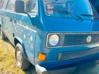 Gebraucht VW T3 69 PS (50 kW) 1988 Blau Van