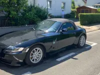 Gebraucht BMW Z4 Sport Line 150 PS (110 kW) 2007 Schwarz Cabrio