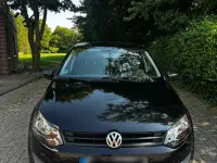 Gebraucht VW Polo Trendline 69 PS (50 kW) 2009 Schwarz Kleinwagen