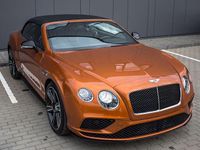 Gebraucht Bentley Continental GT Convertible 529 PS (389 kW) 2016 Orange Cabrio