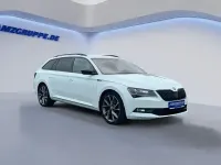 Gebraucht Skoda Superb SportLine 180 PS (132 kW) 2018 Weiss uni Kombi