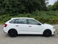 Gebraucht Skoda Rapid 86 PS (63 kW) 2013 Weiß Kleinwagen