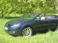 Gebraucht VW Golf Cabriolet Exclusive 140 PS (102 kW) 2012 Blau Cabrio