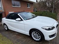 Gebraucht BMW 218 136 PS (100 kW) 2018 Weiß Cabrio