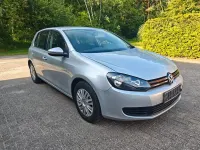 Gebraucht VW Golf VI Comfortline 80 PS (58 kW) 2009 Silber Kleinwagen