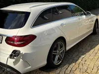 Gebraucht Mercedes C300e AMG line 194 PS (142 kW) 2020 Weiß Kombi