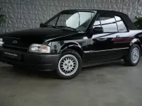 Gebraucht Ford Escort Cabriolet Ghia 90 PS (66 kW) 1989 Schwarz Cabrio